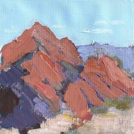 Painting La Vista by Carrillo Cindy | Painting Figurative Oil Landscapes