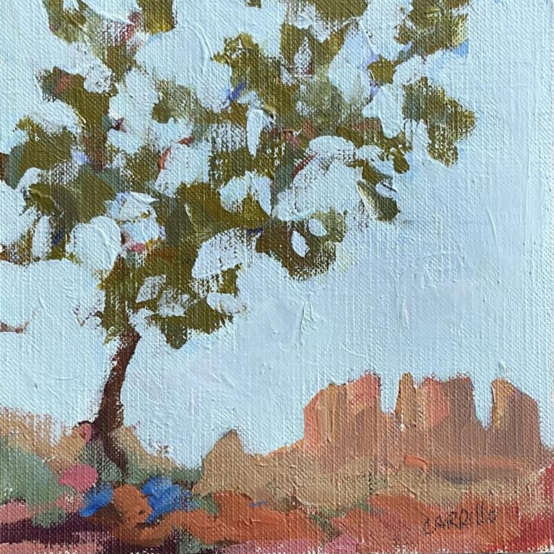 Painting Stillness in the Moment by Carrillo Cindy  | Painting Figurative Landscapes Oil