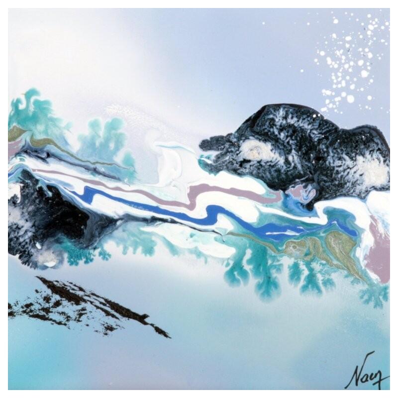 Painting C3733 by Naen | Painting Abstract Acrylic Ink