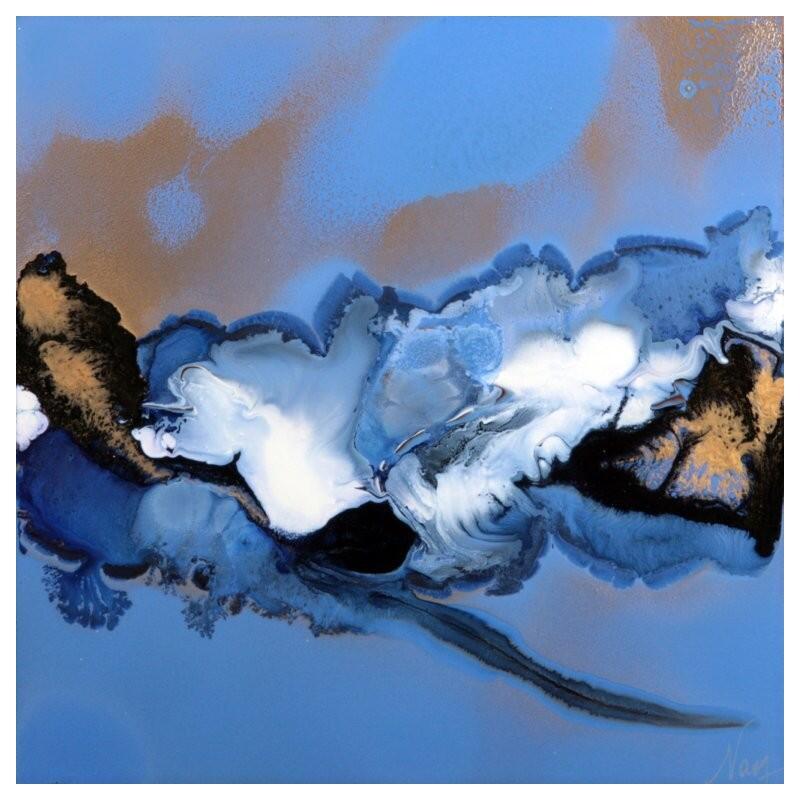 Painting C3654 by Naen | Painting Abstract Acrylic Ink