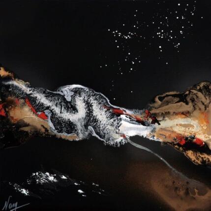 Peinture C3323 par Naen | Tableau Abstrait Acrylique, Encre