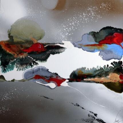 Gemälde C3497 von Naen | Gemälde Abstrakt Acryl, Tinte