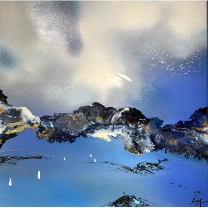 Peinture 615 par Naen | Tableau Abstrait Acrylique, Encre