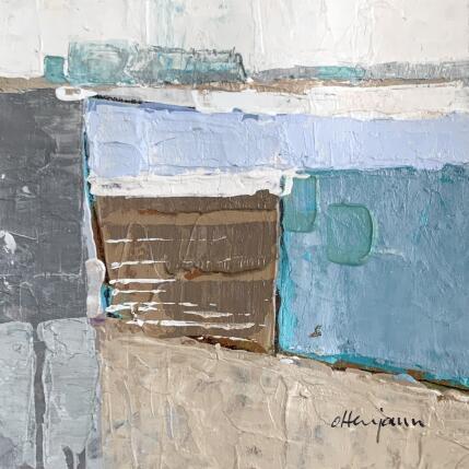 Peinture Silence clair 2 par Ottenjann Andrea | Tableau Abstrait Acrylique Paysages