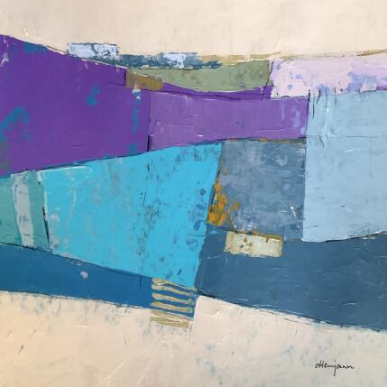 Peinture Paysage réduit 2 par Ottenjann Andrea | Tableau Abstrait Acrylique Paysages