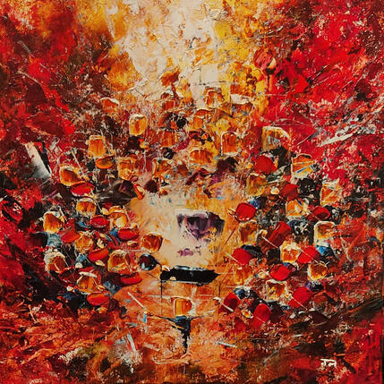Peinture Concert Flamboyant 2 par Reymond Pierre | Tableau Figuratif Huile
