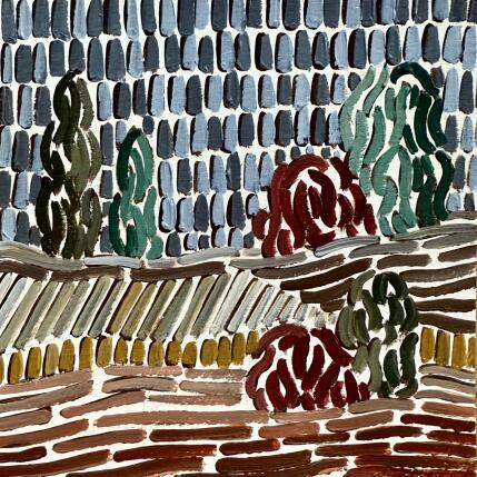 Painting autumn landscape 1  by Dmitrieva Daria | Painting Impressionism Acrylic