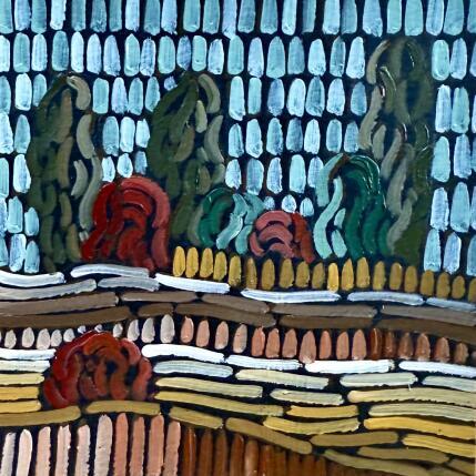 Painting autumn landscape 4 by Dmitrieva Daria | Painting Impressionism Acrylic