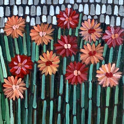 Painting autumn plants 1 by Dmitrieva Daria | Painting Impressionism Acrylic