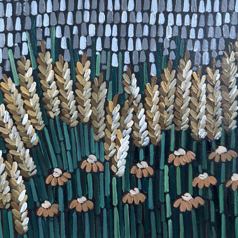 Painting autumn plants 3 by Dmitrieva Daria | Painting Impressionism Oil