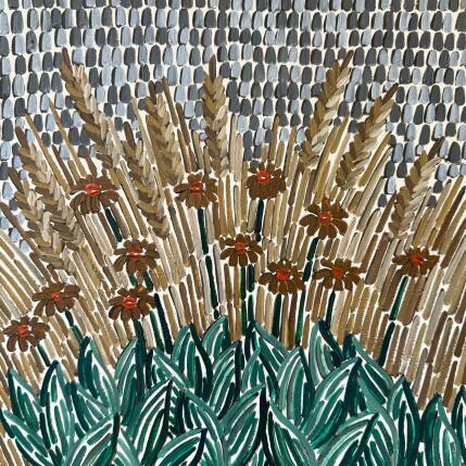 Painting autumn plants 1 by Dmitrieva Daria | Painting Impressionism Acrylic