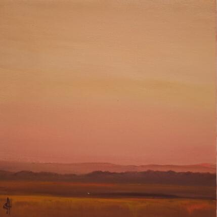 Peinture MORNING LIGHT OVER THE LAND  par Herz Svenja | Tableau