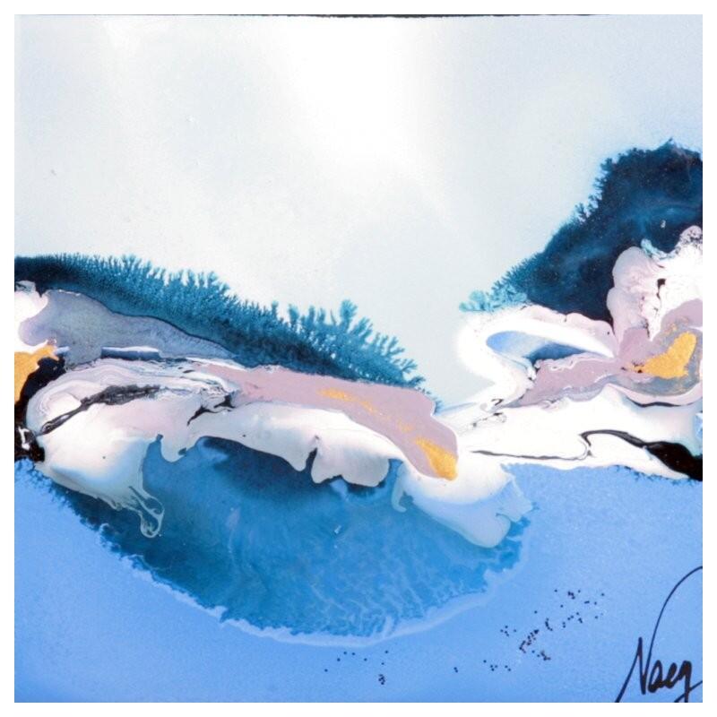 Painting C3843A by Naen | Painting Abstract Acrylic Ink