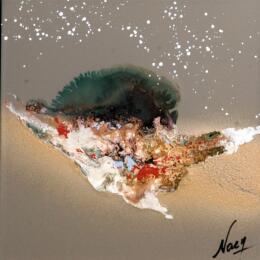 Peinture C2826 par Naen | Tableau Abstrait Acrylique, Encre