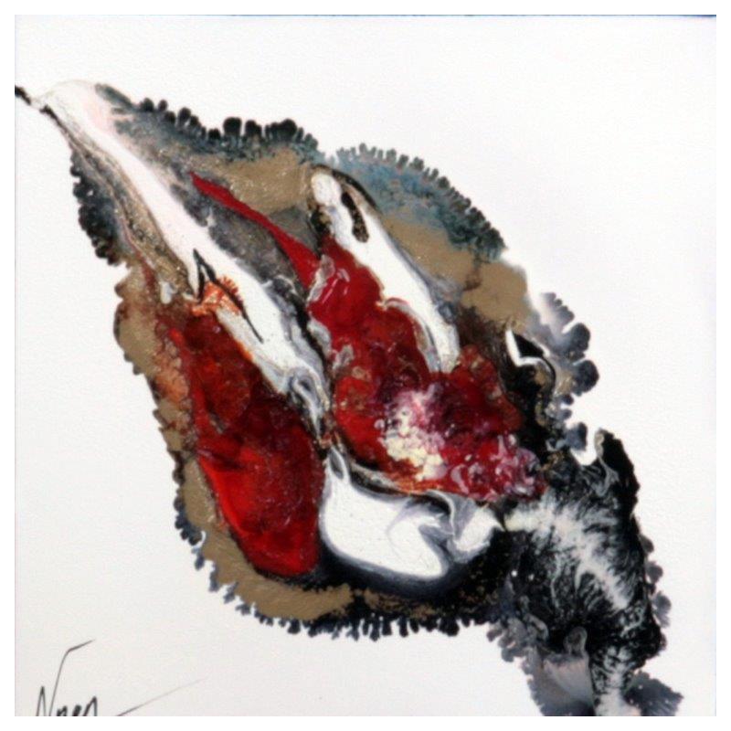 Painting C3253 by Naen | Painting Abstract Acrylic Ink