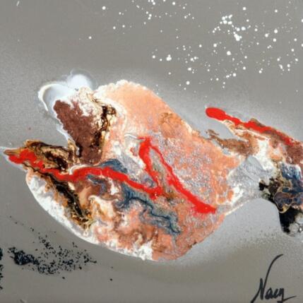 Peinture C3718 par Naen | Tableau Abstrait Acrylique, Encre