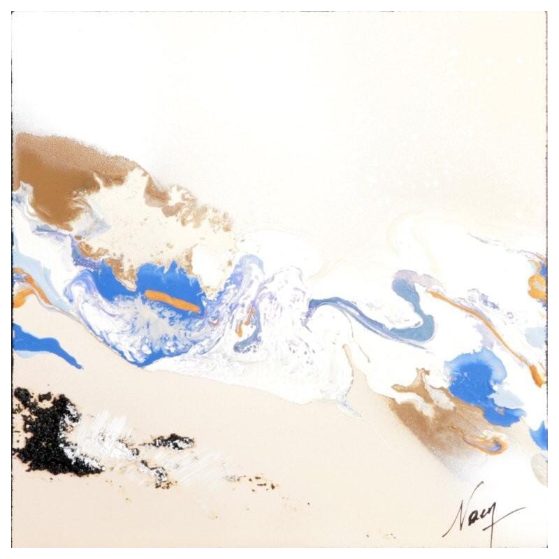 Peinture C3872 par Naen | Tableau Abstrait Acrylique Encre