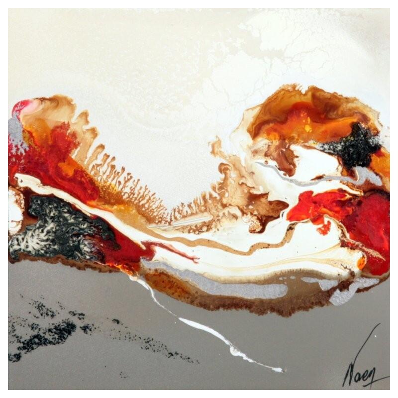 Peinture C3811 par Naen | Tableau Abstrait Acrylique Encre
