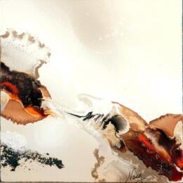 Painting C3878 by Naen | Painting Abstract Acrylic, Ink Pop icons