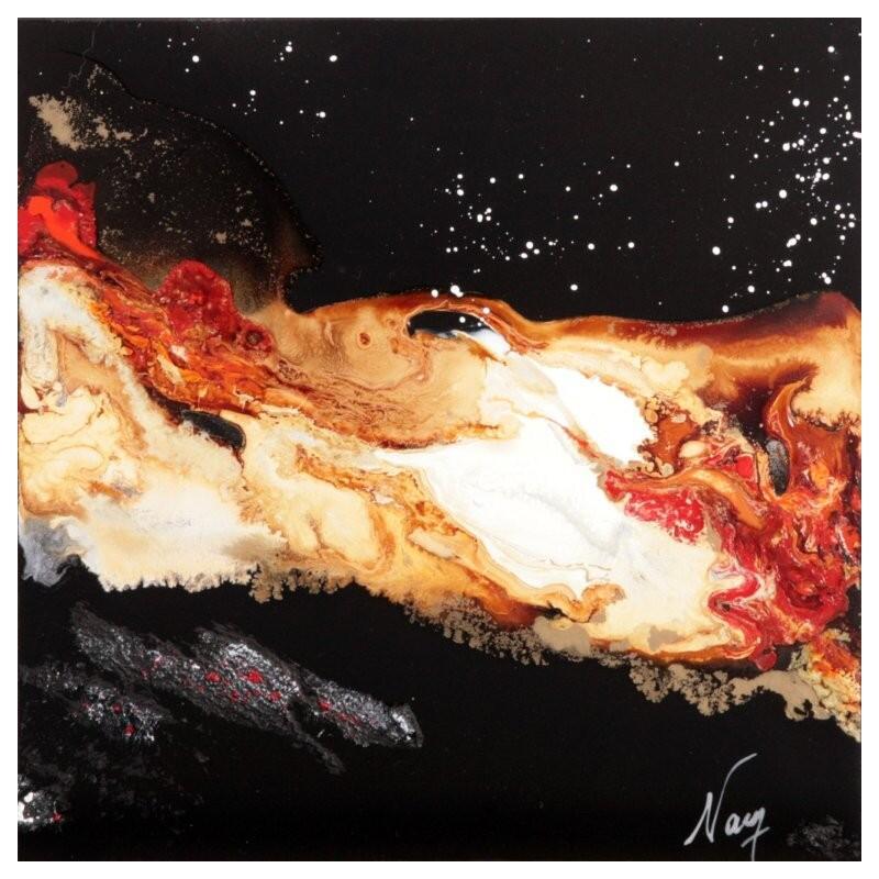 Painting C3869 by Naen | Painting Abstract Acrylic Ink