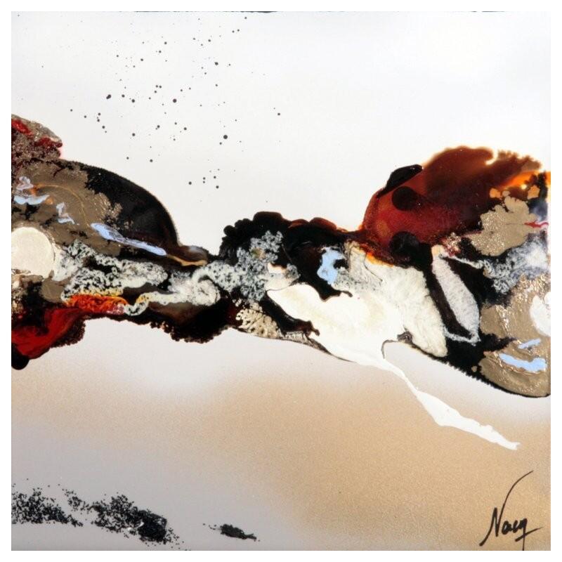 Painting C3724 by Naen | Painting Abstract Acrylic Ink