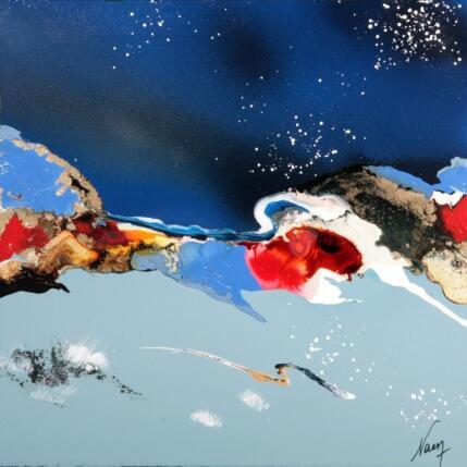 Peinture C3865 par Naen | Tableau Abstrait Acrylique, Encre