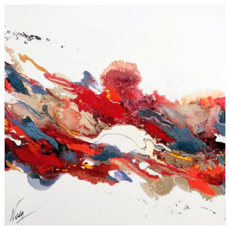 Peinture C3795 par Naen | Tableau Abstrait Acrylique Encre