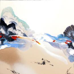 Painting C3851 by Naen | Painting Abstract Acrylic, Ink