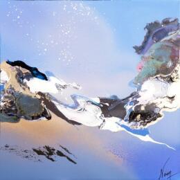 Painting C3813 by Naen | Painting Abstract Acrylic, Ink