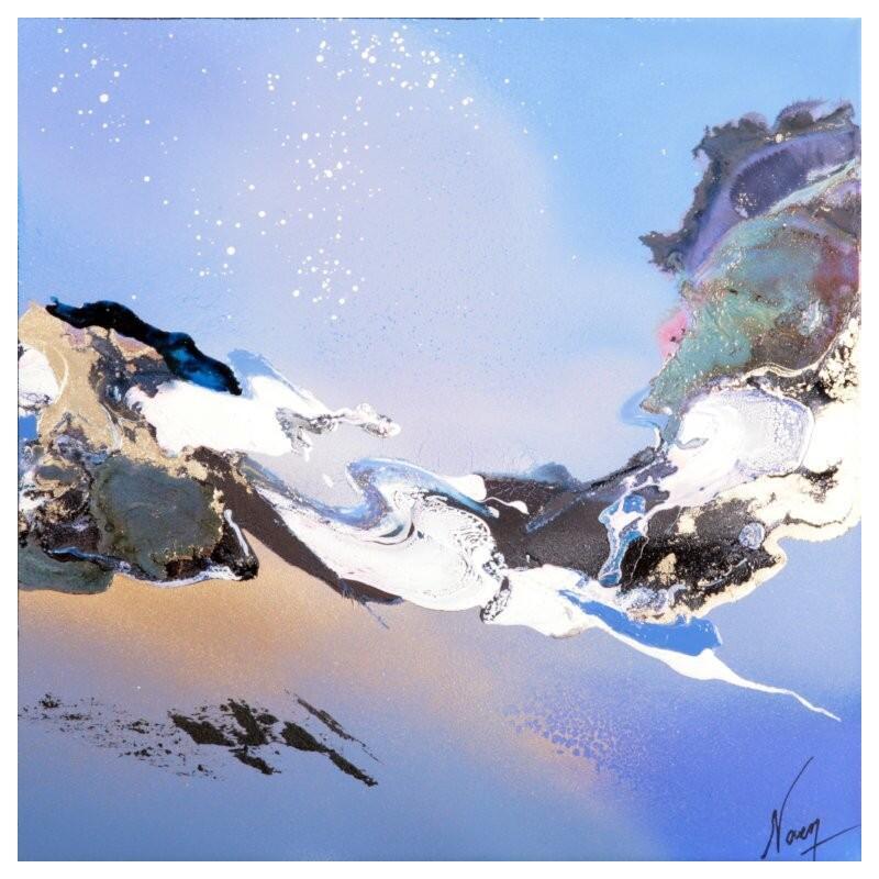 Peinture C3813 par Naen | Tableau Abstrait Acrylique Encre