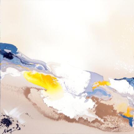 Peinture C3873 par Naen | Tableau Abstrait Acrylique, Encre