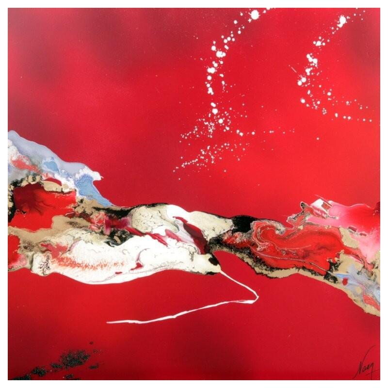 Painting C3841 by Naen | Painting Abstract Acrylic Ink