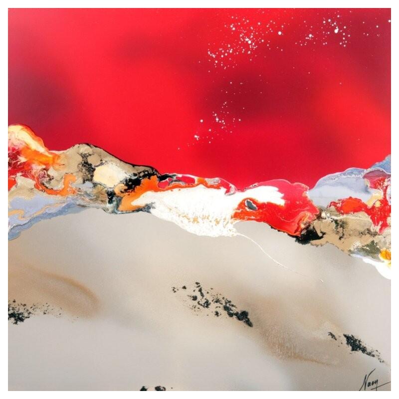 Painting C3842A by Naen | Painting Abstract Acrylic Ink