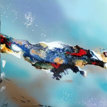 Peinture C3768 par Naen | Tableau Abstrait Acrylique, Encre