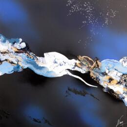 Painting C3863 by Naen | Painting Abstract Acrylic, Ink