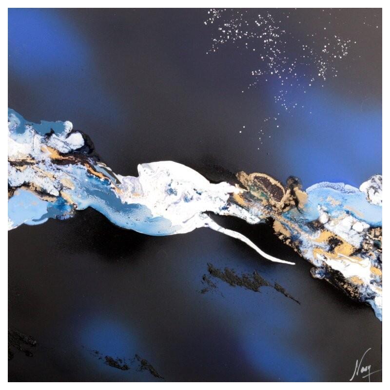 Painting C3863 by Naen | Painting Abstract Acrylic Ink