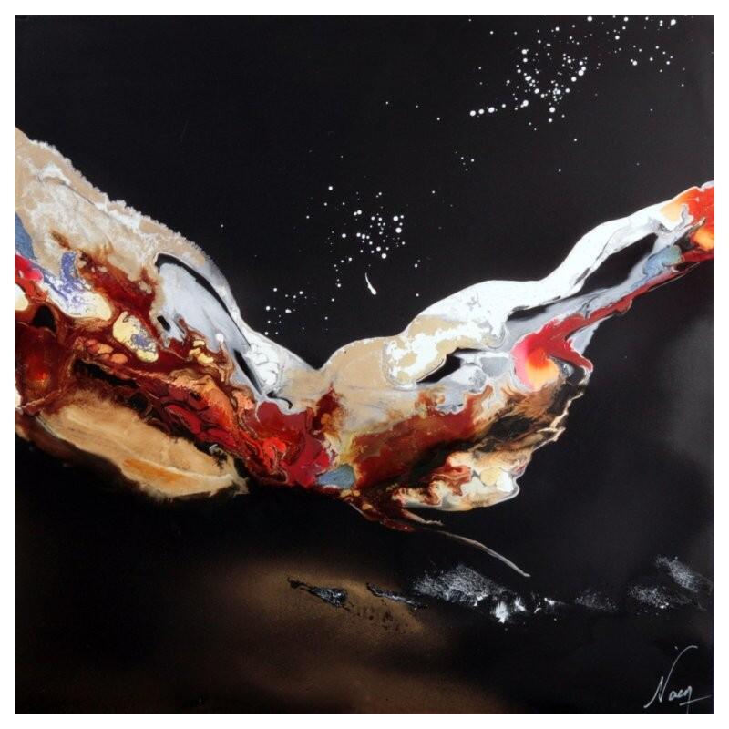 Painting C3762 by Naen | Painting Abstract Acrylic Ink