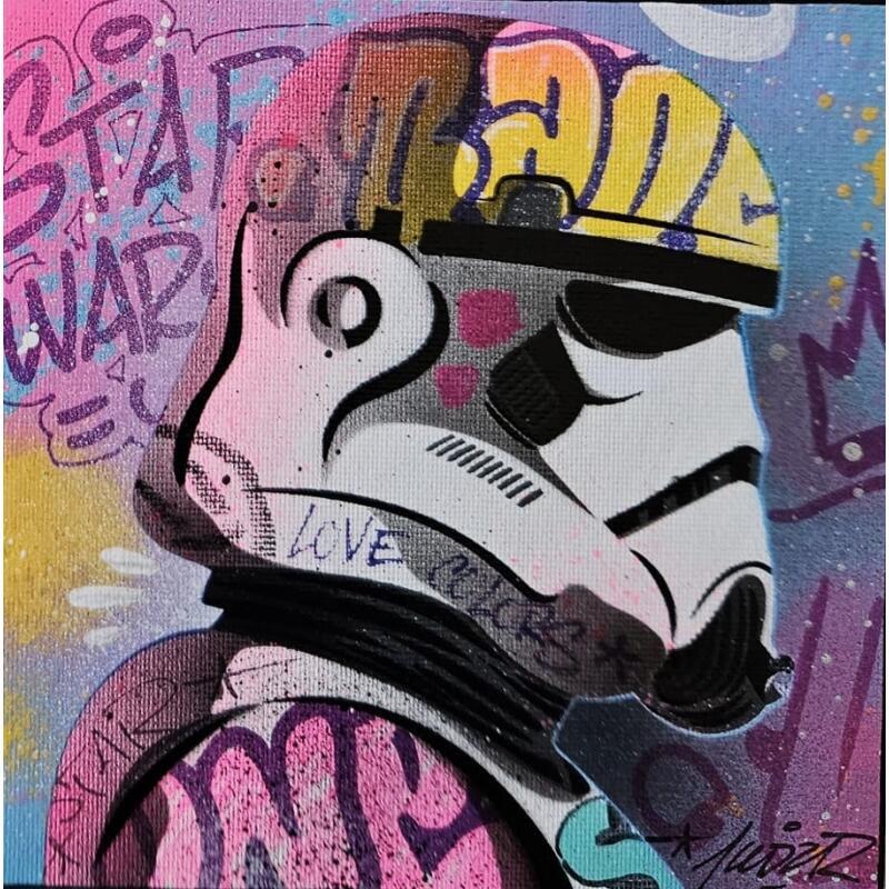 Painting Clone 29 by Lemoine Mael | Painting Pop-art Pop icons Graffiti Acrylic