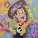 Painting Woody by Lemoine Mael | Painting Pop-art Pop icons Graffiti Acrylic