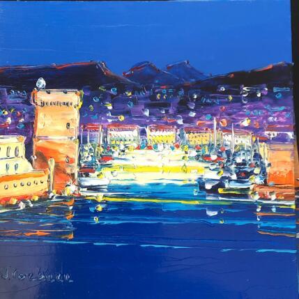 Peinture Marseille by night par Corbière Liisa | Tableau Impressionnisme Acrylique, Aquarelle, Ardoise, Bois, Carton, Collage, Encre, Feuille d'argent, Feuille d'or, Fusain, Gouache, Graffiti, Grès, Huile, Laque, Métal, Papier, Pastel, Pigments, Plexiglas, Posca, Poudre de marbre, Pyrogravure, Résine, Sable, Textile, Upcycling, Zinc Animaux, Architecture, Cinéma, Enfant, Icones Pop, Marine, Minimaliste, Mode, Musique, Nature, Natures mortes, Noir & blanc, Nu, Paysages, Portraits, Scènes de vie, Société, Sport, Urbain