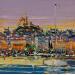 Painting Quai rive neuve, Marseille by Corbière Liisa | Painting Figurative Landscapes Marine Oil