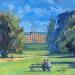 Painting Frederiksberg Gardens by Gaboury Benjamin  | Painting Impressionism Landscapes Life style Architecture Oil