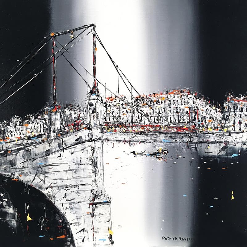 Peinture Des eaux sereines par Rousseau Patrick | Tableau Figuratif Urbain Huile