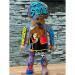 Sculpture GOLDORAK STREET GAME par Anto | Sculpture Pop-art Icones Pop Graffiti Posca
