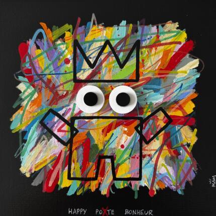 Peinture HAPPY POTE par Mam | Tableau Pop-art Acrylique Icones Pop