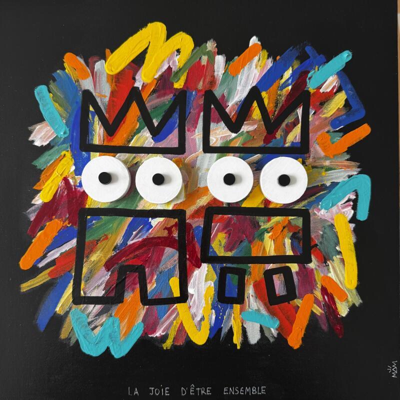 Gemälde LA JOIE von Mam | Gemälde Pop-Art Pop-Ikonen Acryl