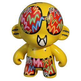 Sculpture HI ! by Ralau | Sculpture Raw art Acrylic, Posca