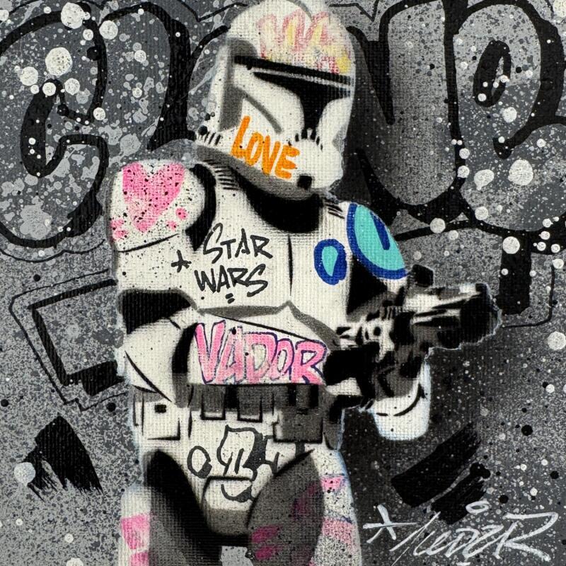 Painting Clone 649 by Lemoine Mael | Painting Pop-art Pop icons Graffiti Acrylic