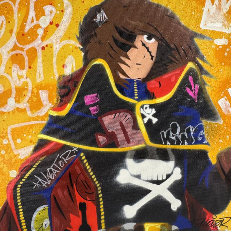 Peinture Albator par Lemoine Mael | Tableau Pop-art Icones Pop Graffiti Acrylique