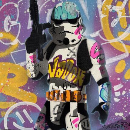 Painting Clone 12689 by Lemoine Mael | Painting Pop-art Acrylic, Graffiti Pop icons